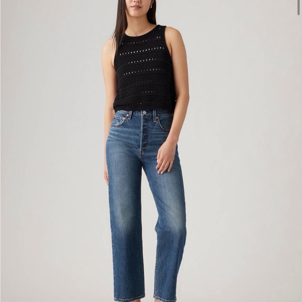 LEVI’S ribcage straight ankle